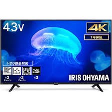 アイリスオーヤマ 4TB テレビ録画用外付けハードディスク