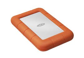 ラシー ポータブルHDD 1TB Rugged Mini - 耐衝撃・耐水性外付けHDD