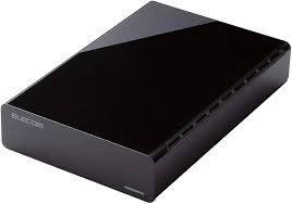 エレコム 4TB 外付けHDD USB3.0 ブラック