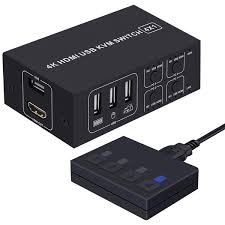KVMスイッチ HDMI 4ポート 4K 60Hz対応