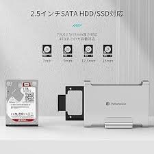 Yottamaster 2.5インチHDDケース USB3.1 GEN-2 Type-C